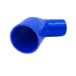 OBP 45 Degree Elbow Reducer Silicone Hose - Blue 04