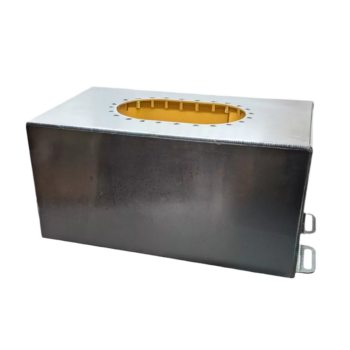 OBP 8 Gallon Fuel Tank with 10x6 Mounting Flange only Foam Filled