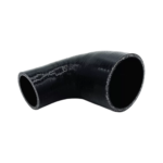 OBP 90 Degree Elbow Reducer Silicone Hose - Black 03