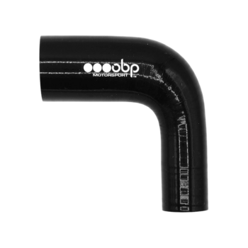 OBP 90 Degree Elbow Reducer Silicone Hose - Black