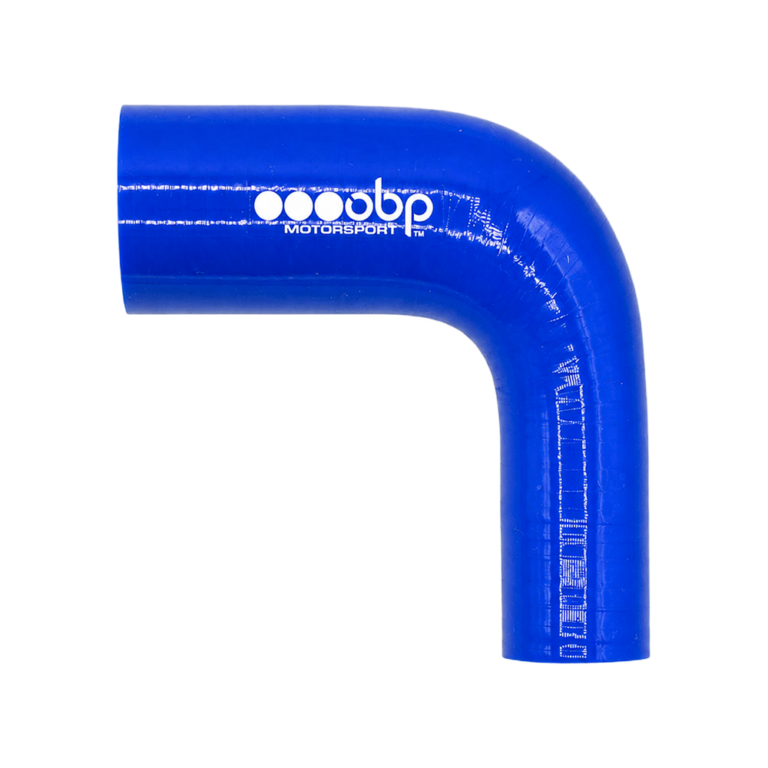 OBP 90 Degree Elbow Reducer Silicone Hose - Blue