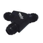 OBP AN / JIC High Flow Y Equal Adaptors - Black 02