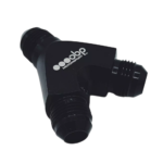 OBP AN / JIC High Flow Y Equal Adaptors - Black 03