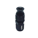 OBP AN6 Female Hardline Straight Hose End Connector - Black 03