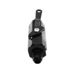 OBP AN6 Fuel Line Lock Shut Off Valve - Black 03