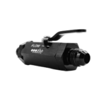 OBP AN6 Fuel Line Lock Shut Off Valve - Black 04