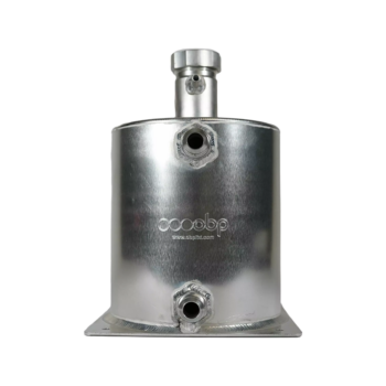 OBP Alloy Dry Sump Tank - Silver - 1 Gallon