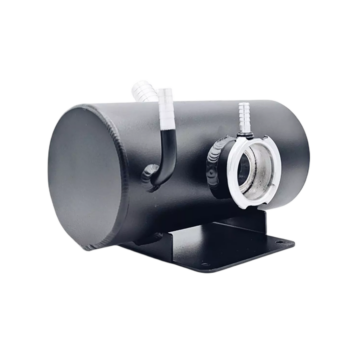 OBP Alloy Header Tank (Horizontal) - Black - Cap