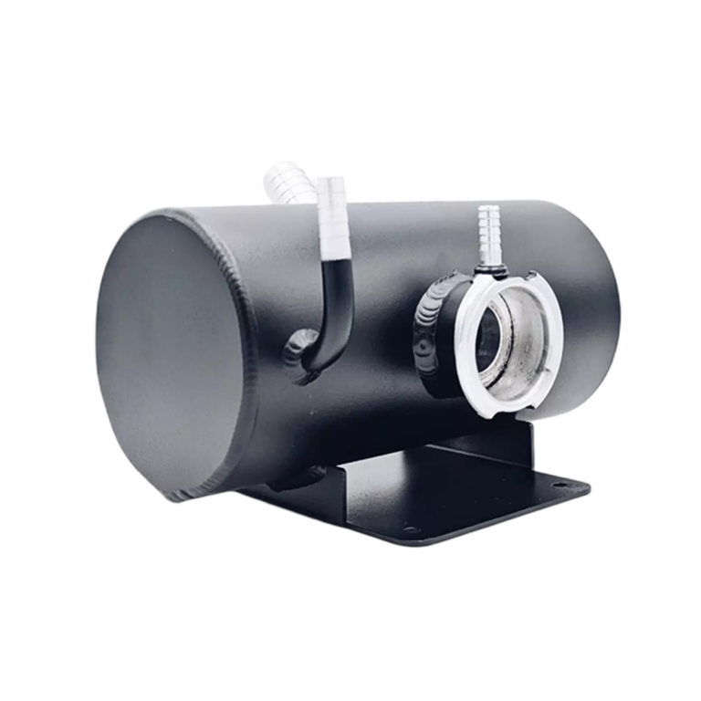 OBP Alloy Header Tank (Horizontal) - Black - Cap