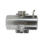 OBP Alloy Header Tank (Horizontal) - Silver - Cap