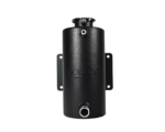 OBP Alloy Header Tank (Vertical) - Black 02