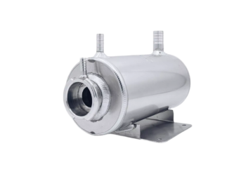 OBP Alloy Header Tank (Vertical) - Silver 02
