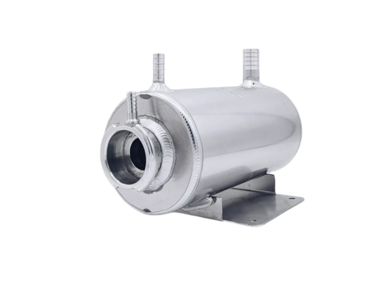 OBP Alloy Header Tank (Vertical) - Silver 02