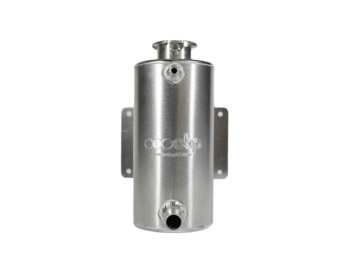 OBP Alloy Header Tank (Vertical) - Silver