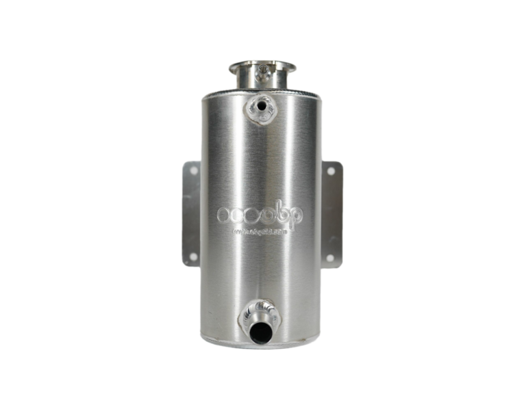 OBP Alloy Header Tank (Vertical) - Silver