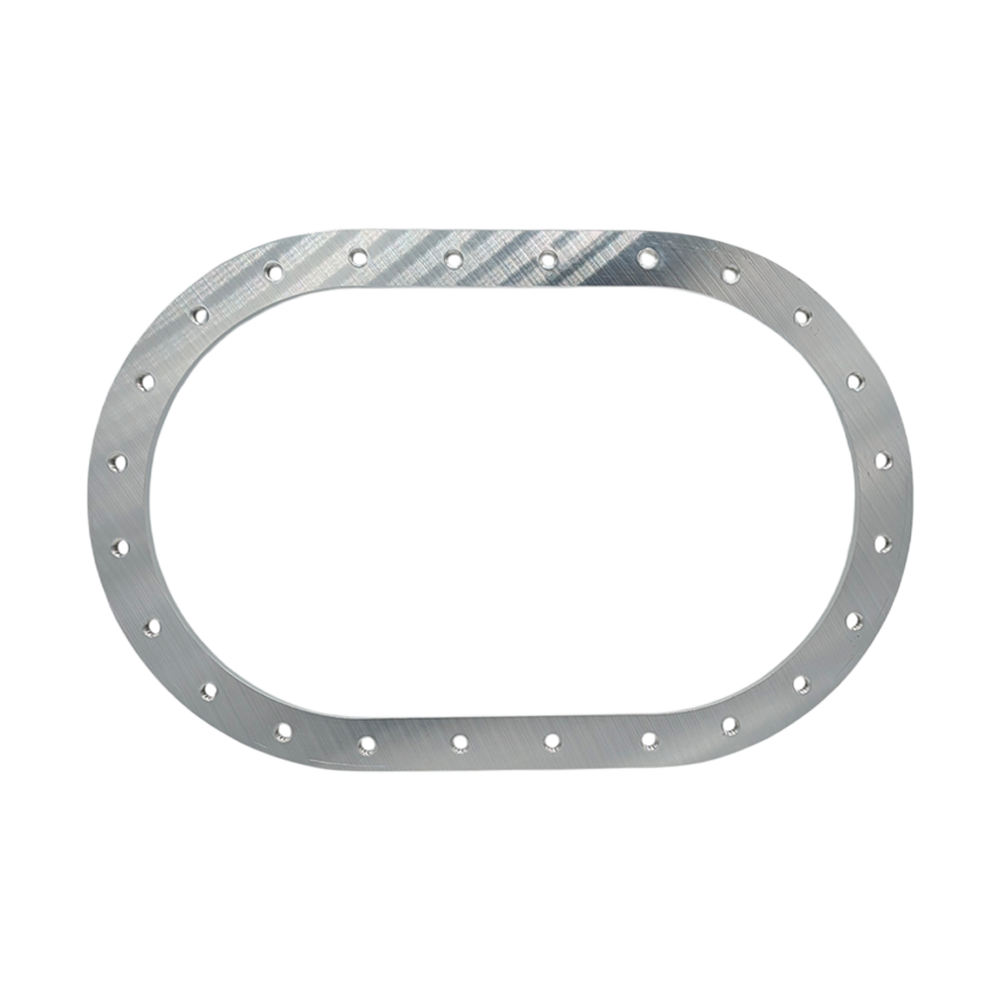 OBP Aluminium 24-Bolt Fuel Tank Flange - 6×10” Bolt Pattern - OBPV2FT-B1