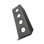 OBP Aluminium Drivers Clutch Foot Rest - Black - A042DM