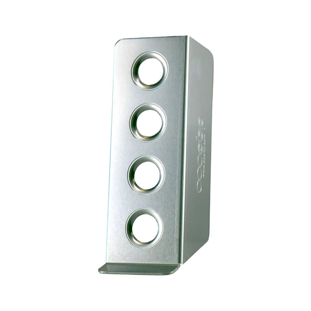 OBP Aluminium Drivers Clutch Foot Rest - Silver A042