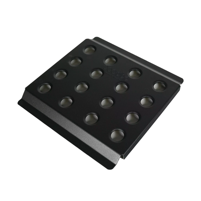 OBP Aluminium Drivers Flat Footrest - Black OBPA043DM