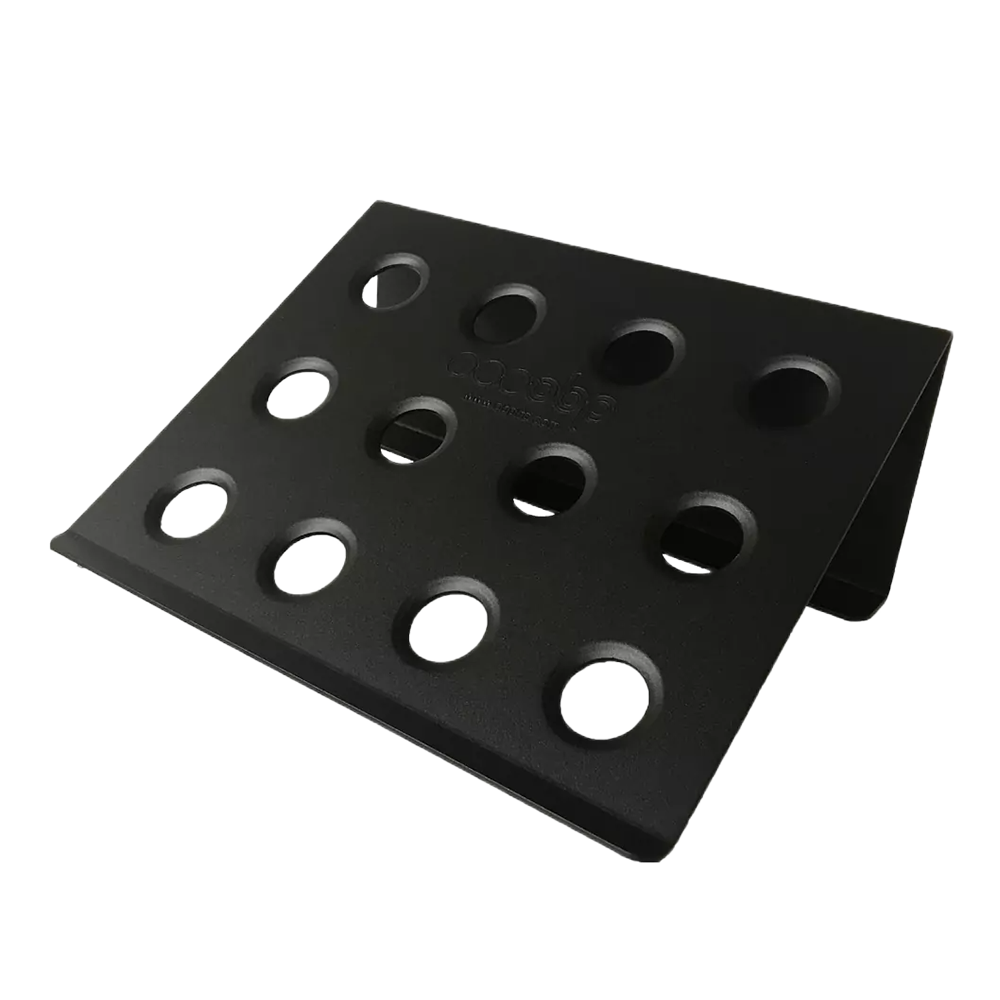 OBP Aluminium Foot Rest - Black