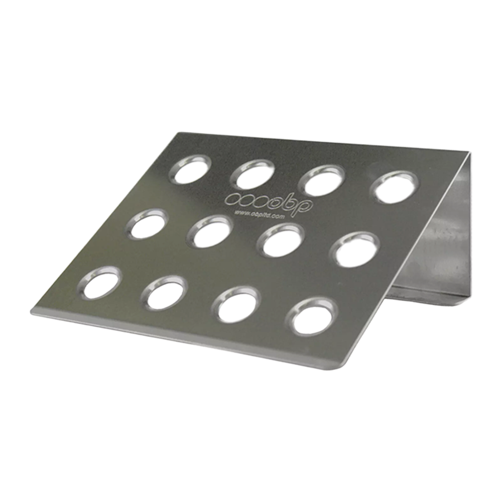 OBP Aluminium Foot Rest - Silver