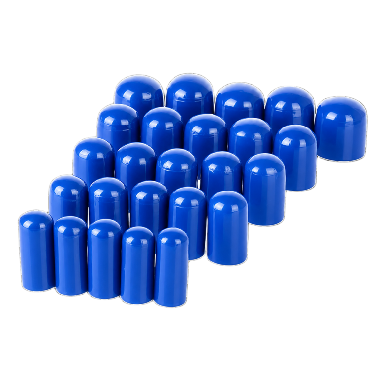 OBP Blanking Cap Silicone Hose - Blue