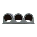 OBP Carbon Fiber Mounting Pods - Triple 04