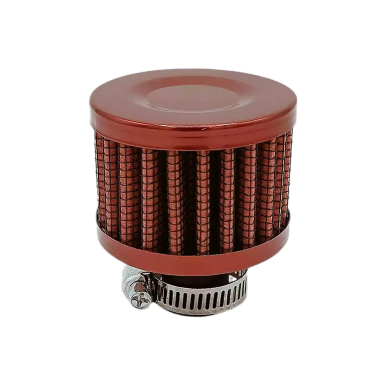 OBP Catch Tank Oil Breather Filter - Red