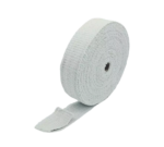 OBP Ceramic Heat Exhaust Wrap - White 02