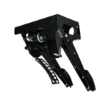 OBP Classic Mini Top Mount / Underslung 3 Pedal System - Black 02- OBP0301