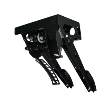 OBP Classic Mini Top Mount / Underslung 3 Pedal System - Black 02- OBP0301