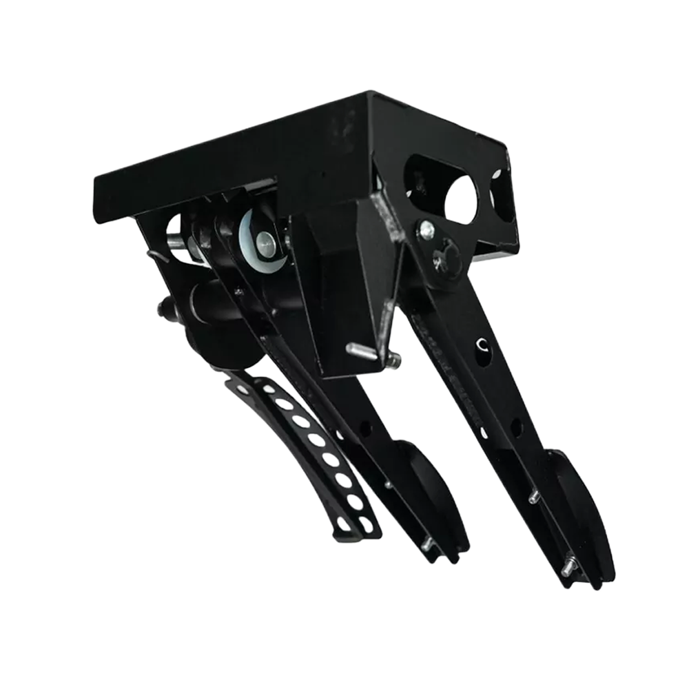 OBP Classic Mini Top Mount / Underslung 3 Pedal System - Black 02- OBP0301