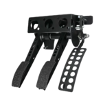 OBP Classic Mini Top Mount / Underslung 3 Pedal System - Black- OBP0301