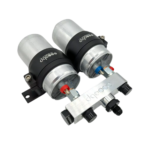 OBP Double Outlet Fuel Pump Manifold 05