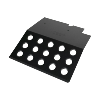 OBP Footrest for Floor Mounted Pedal Boxes - Black