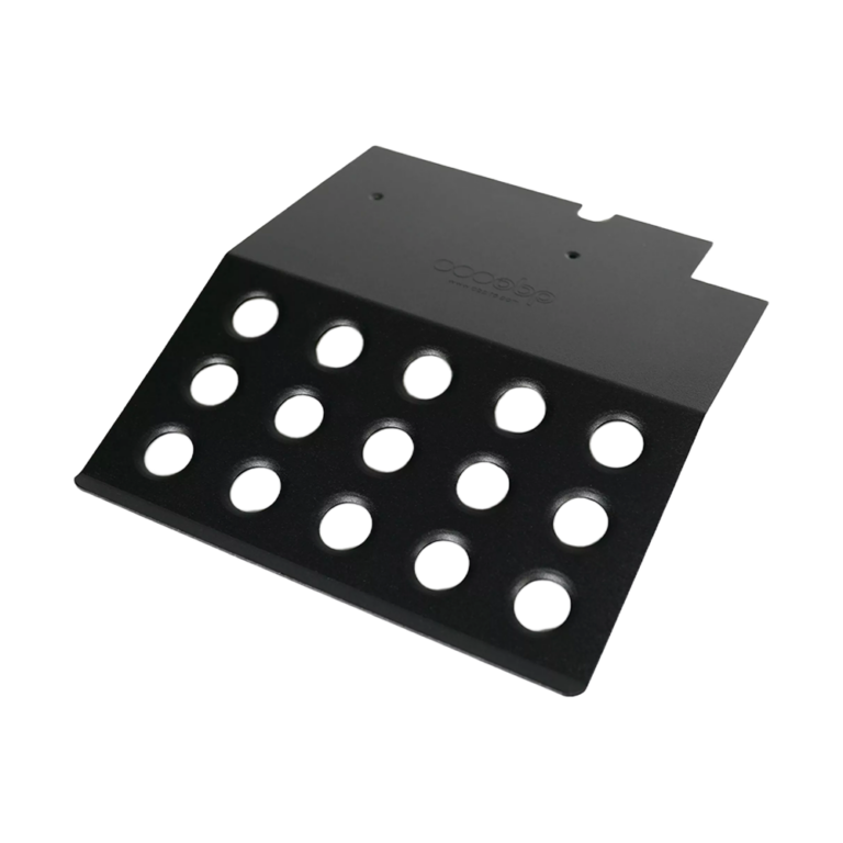OBP Footrest for Floor Mounted Pedal Boxes - Black