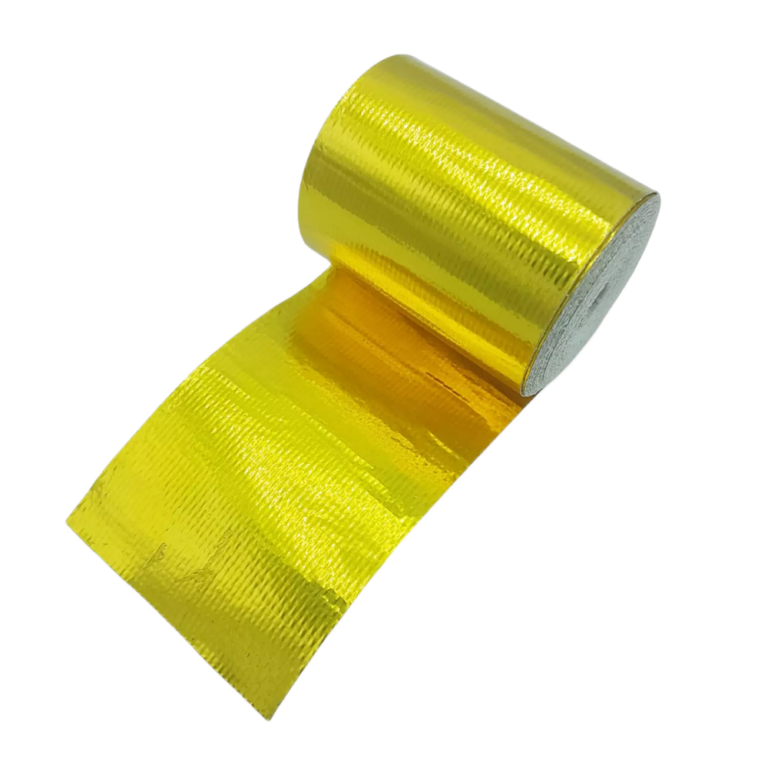 OBP Gold Reflective Heat Shield Tape – 50mm x 10m Roll