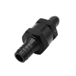 OBP Lightweight One-Way Check Valve – 10mm Barb Fittings - Black 02