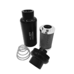 OBP Max Flow Fuel Filter – AN10 Threads - Black 02