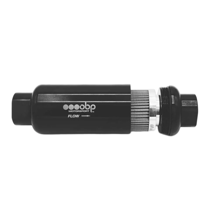 OBP Max Flow Fuel Filter – AN10 Threads - Black 03
