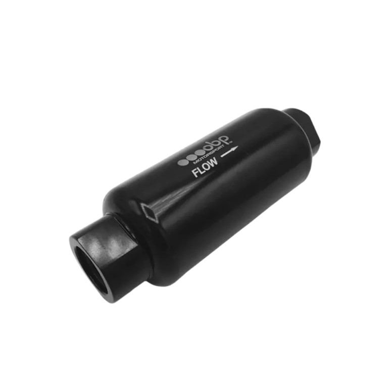 OBP Max Flow Fuel Filter – AN10 Threads - Black