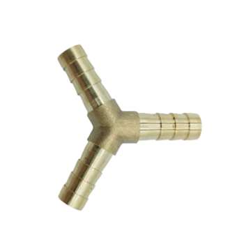OBP-OEC-13 - OBP Brass Coupling 8mm OD Y-Piece Connector