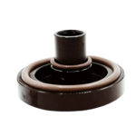 OBP Oil Sandwich Plate Take-Off Cover Plate - Black