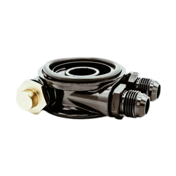 OBP Oil Sandwich Plate with 2 Ports – Thermostatic - Black