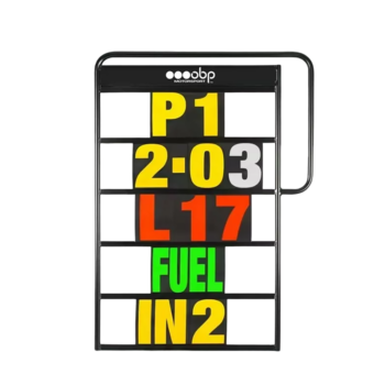 OBP Pit Board Frame with Numbers