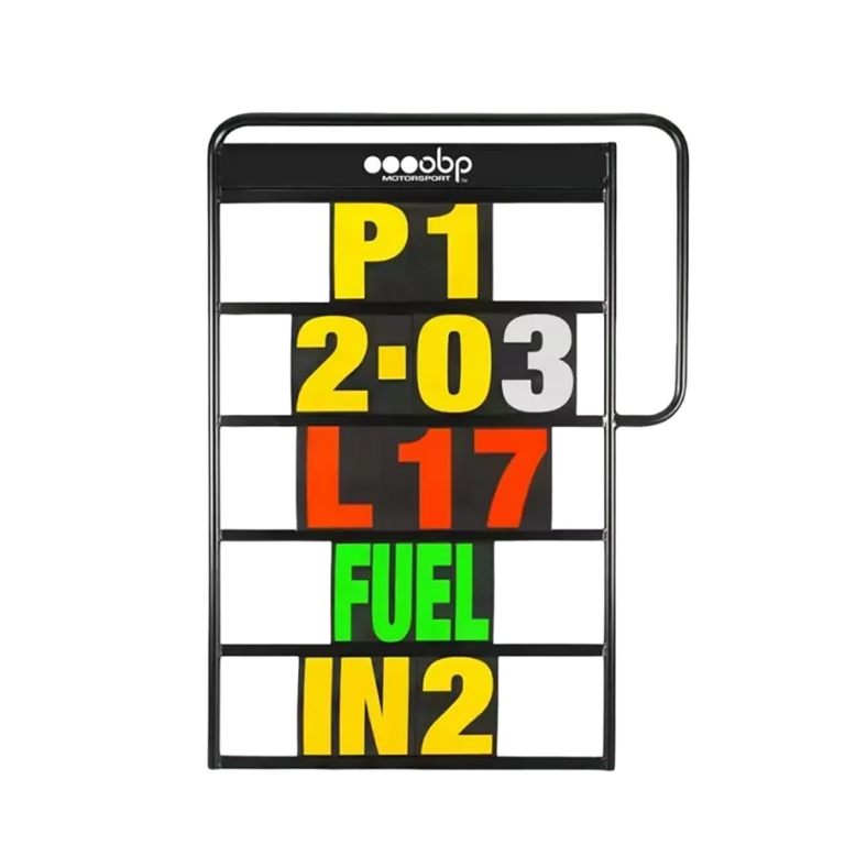 OBP Pit Board Frame with Numbers