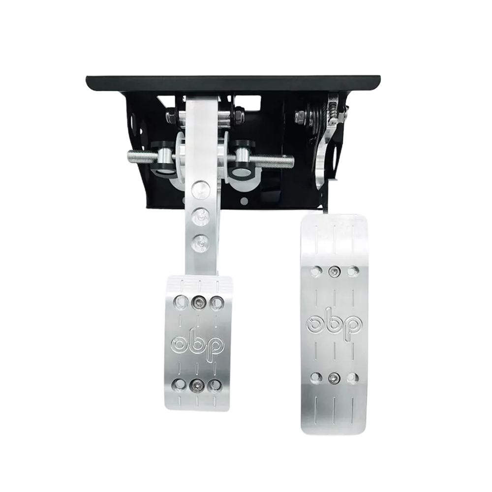 OBP Pro-EV V2 Top Mount / Underslung Bulkhead Fit 2 Pedal System (Accelerator & Brake) - OBP-PRT-EV02