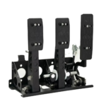 OBP Pro-Race V2 Floor Mounted Bulkhead Fit 3 Pedal System - Black