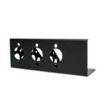 OBP Pro-Race V2 Floor-Mounted Bulkhead Strengthening Plate - Black 02