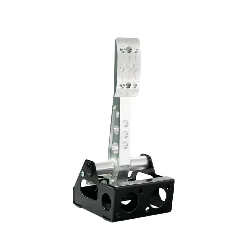 OBP Pro-Race V2 Floor Mounted Cockpit Fit 1 Pedal Bias Unit (Brake) - Silver OBP0040PRC (1)